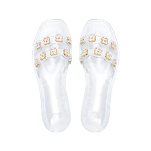 Sadiya Sandals White