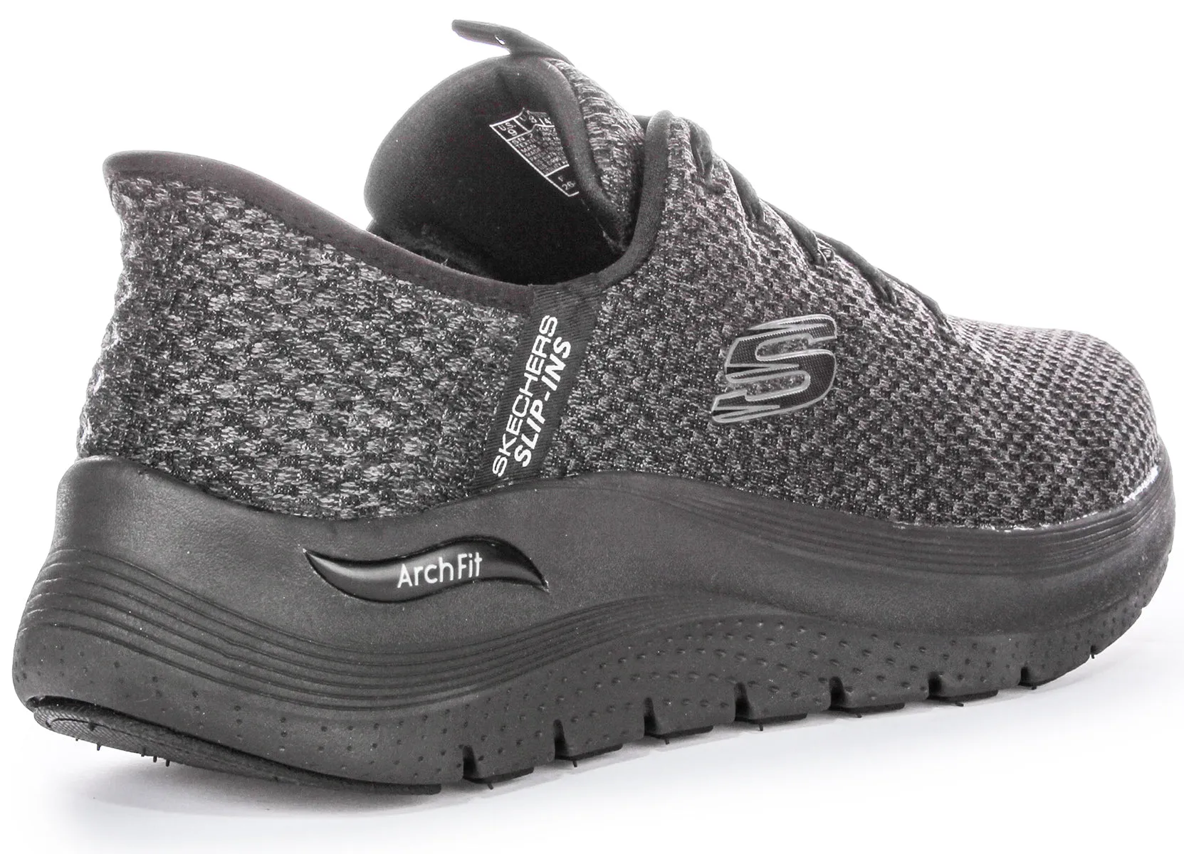 Skechers Arch Fit 2.0 Slip Ins In Black For Men