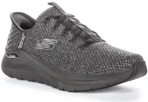 Skechers Arch Fit 2.0 Slip Ins In Black For Men