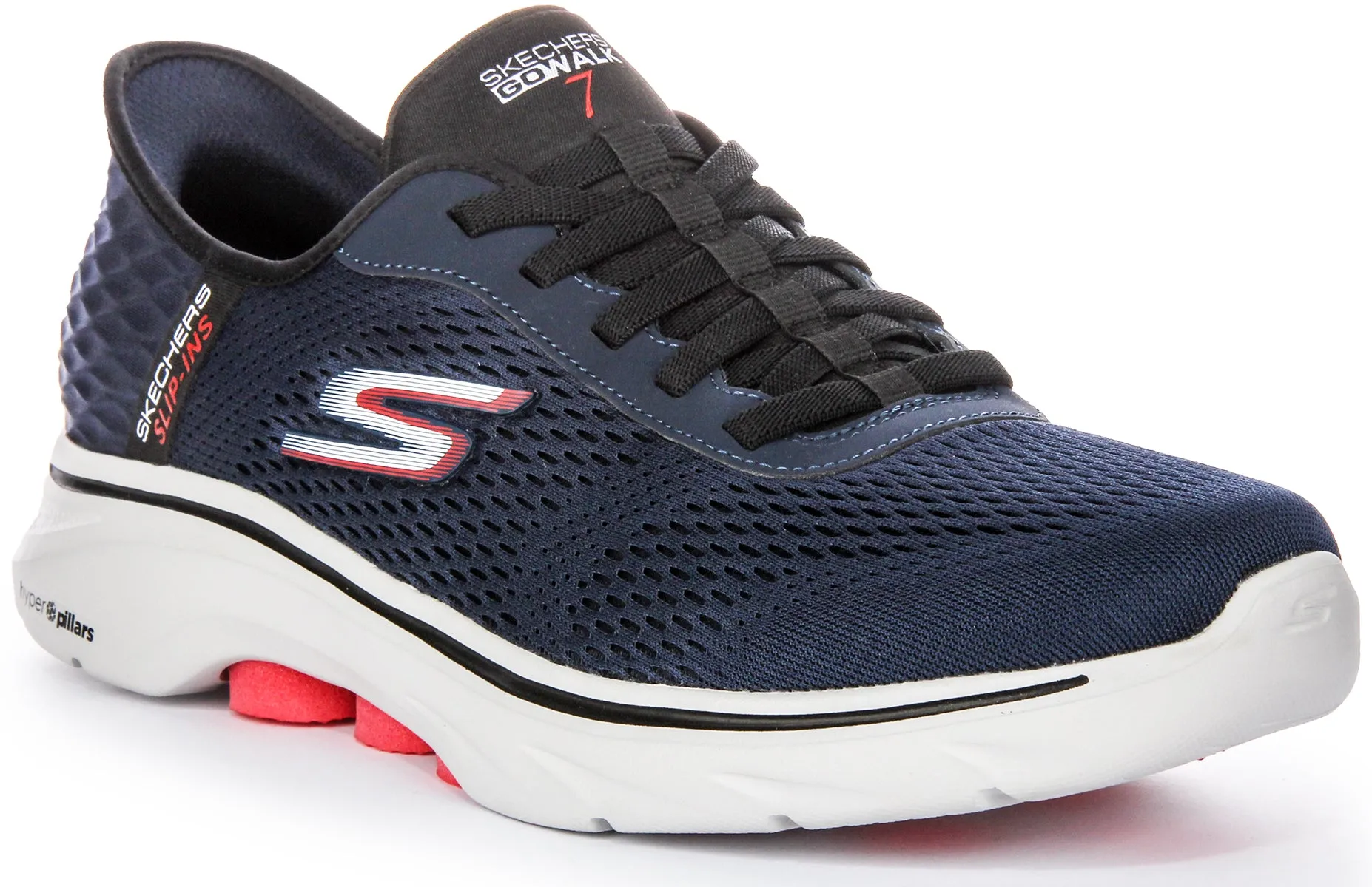 Skechers Go Walk 7  Free In Navy For Men