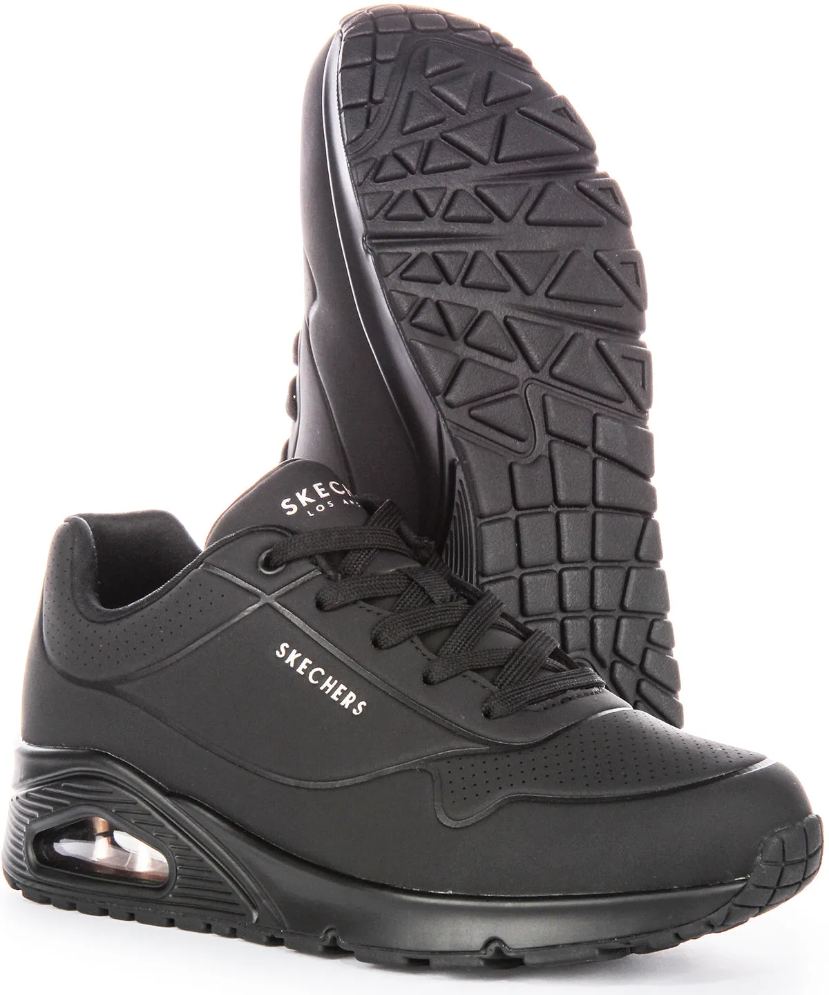 Skechers Uno - Stand On In Black For Women