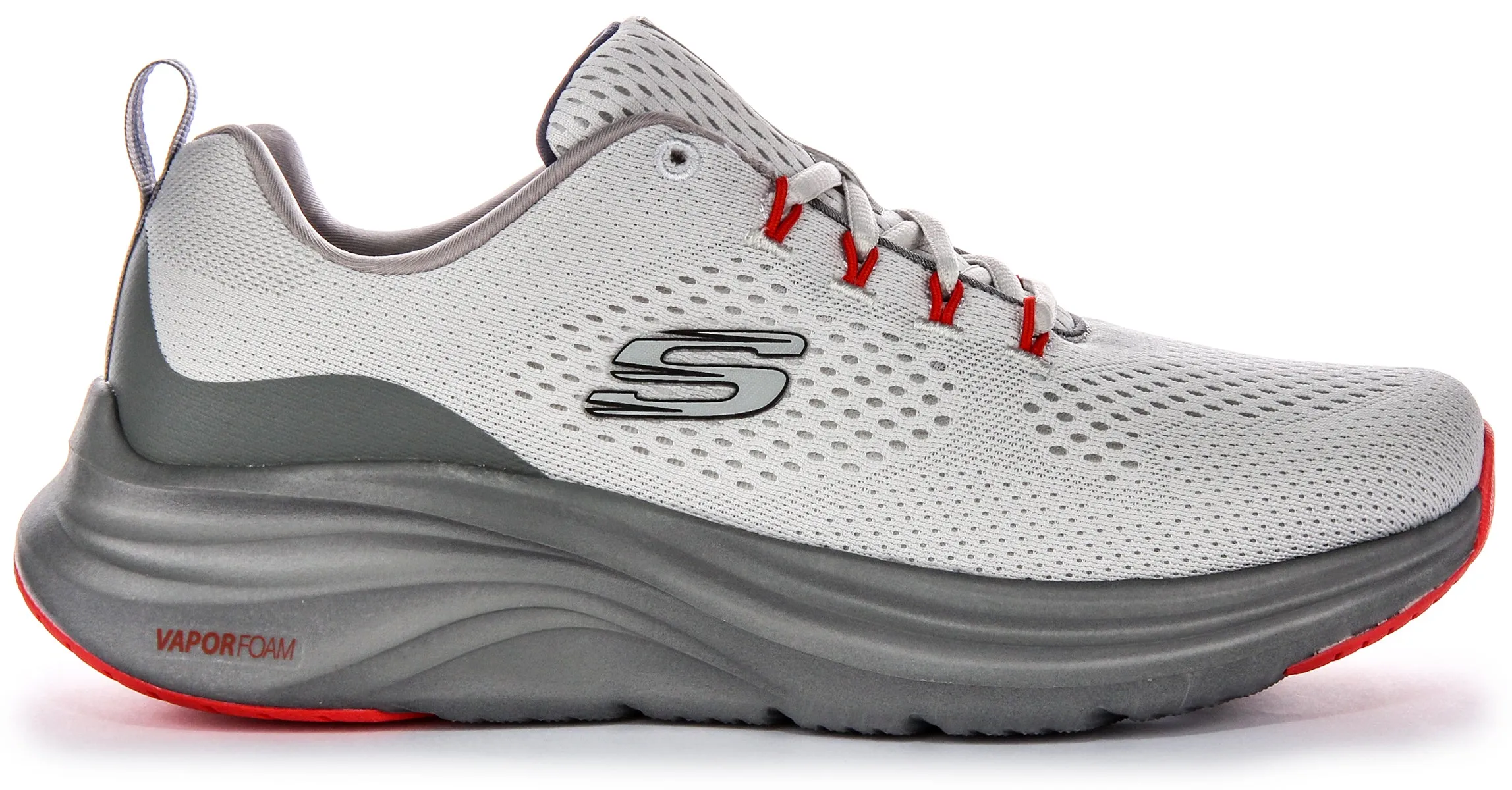 Skechers Vapor Foam In Grey Orange For Men