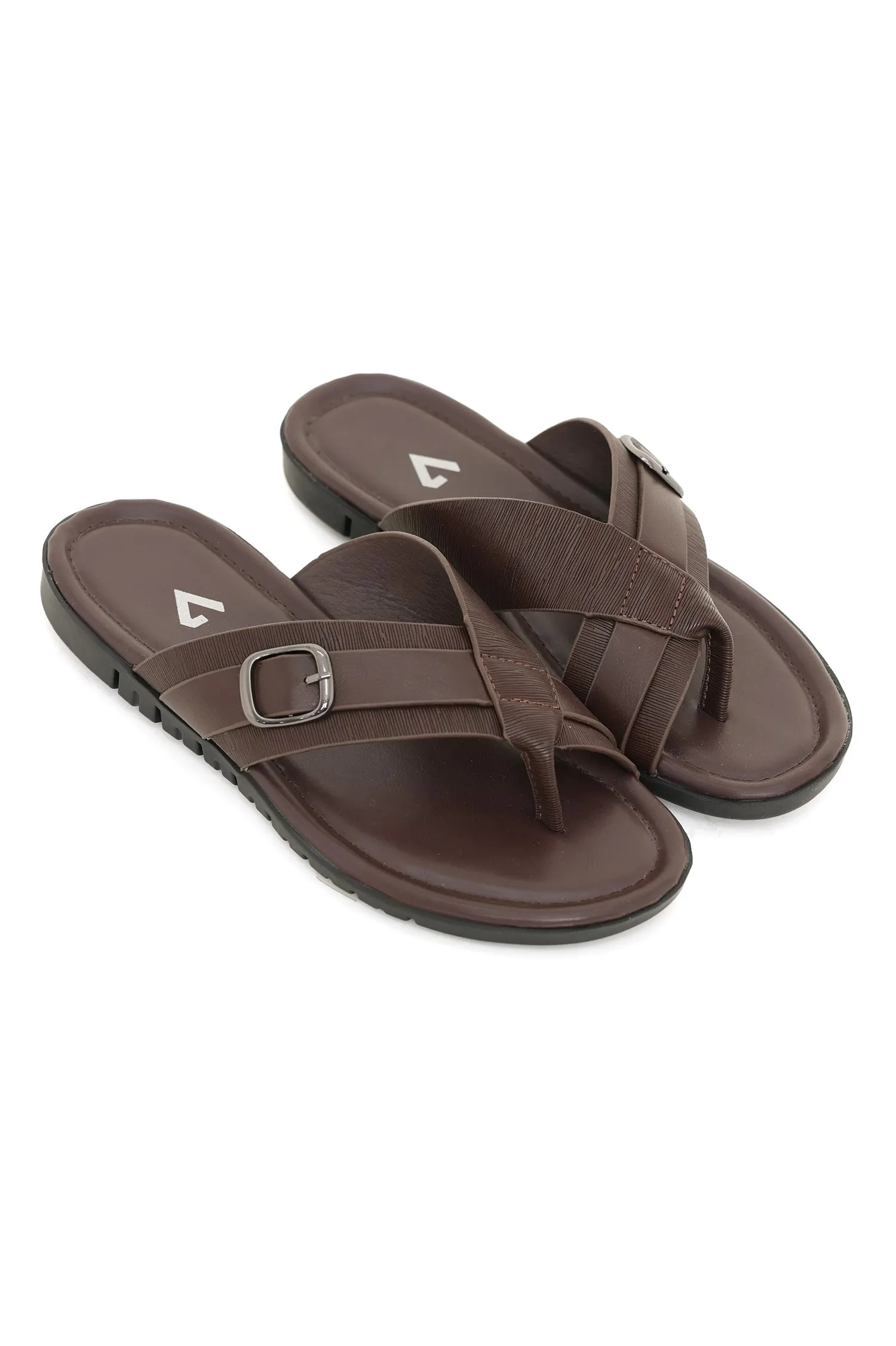 SUMMER CHIC SLIDES-COFFEE