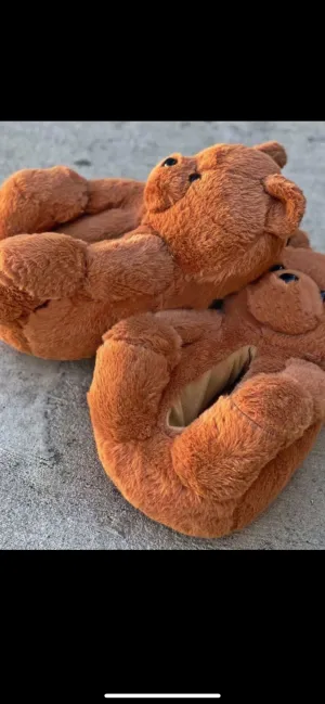 Teddy Bear Lounge Wear Slippers