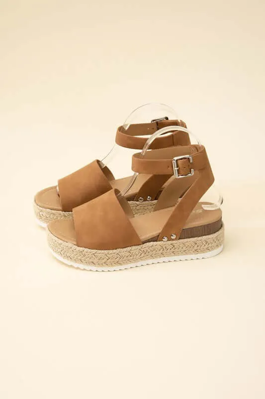 TOPIC-S Espadrille Ankle Strap Sandals