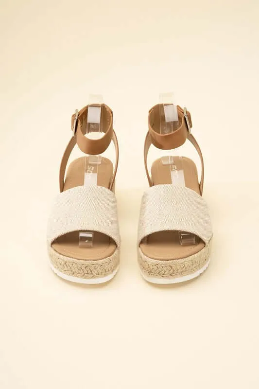 TOPIC-S Espadrille Ankle Strap Sandals