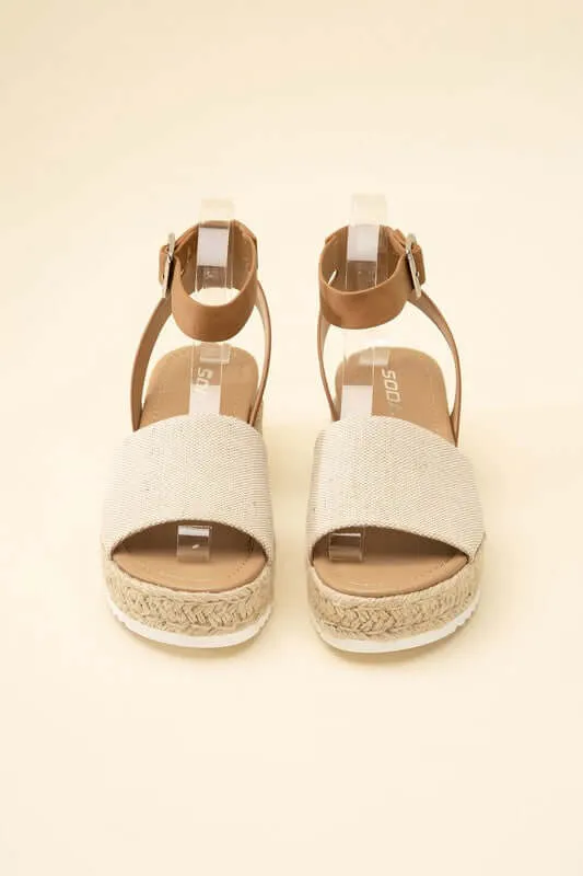 TOPIC-S Espadrille Ankle Strap Sandals