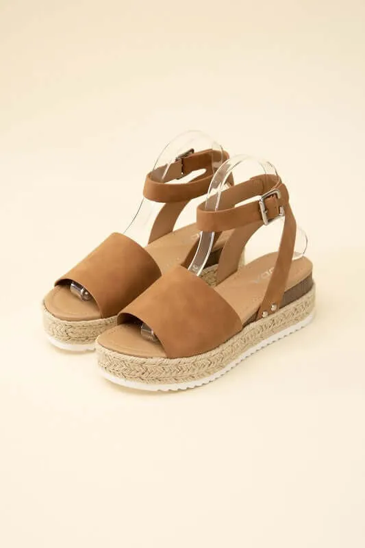 TOPIC-S Espadrille Ankle Strap Sandals