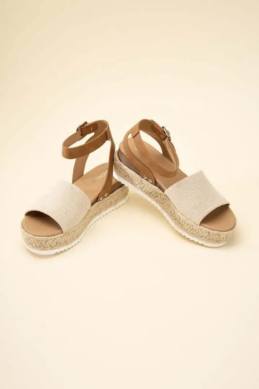 TOPIC-S Espadrille Ankle Strap Sandals