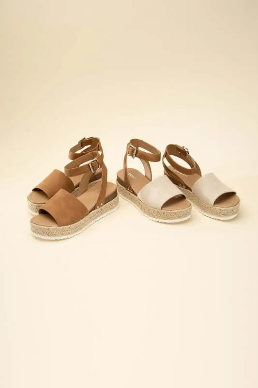 TOPIC-S Espadrille Ankle Strap Sandals