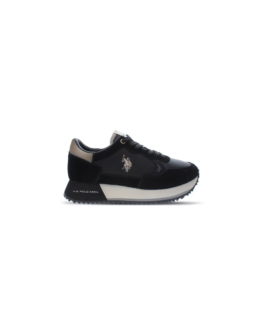 US POLO WOMEN'S SUEDE RUNNING SHOES