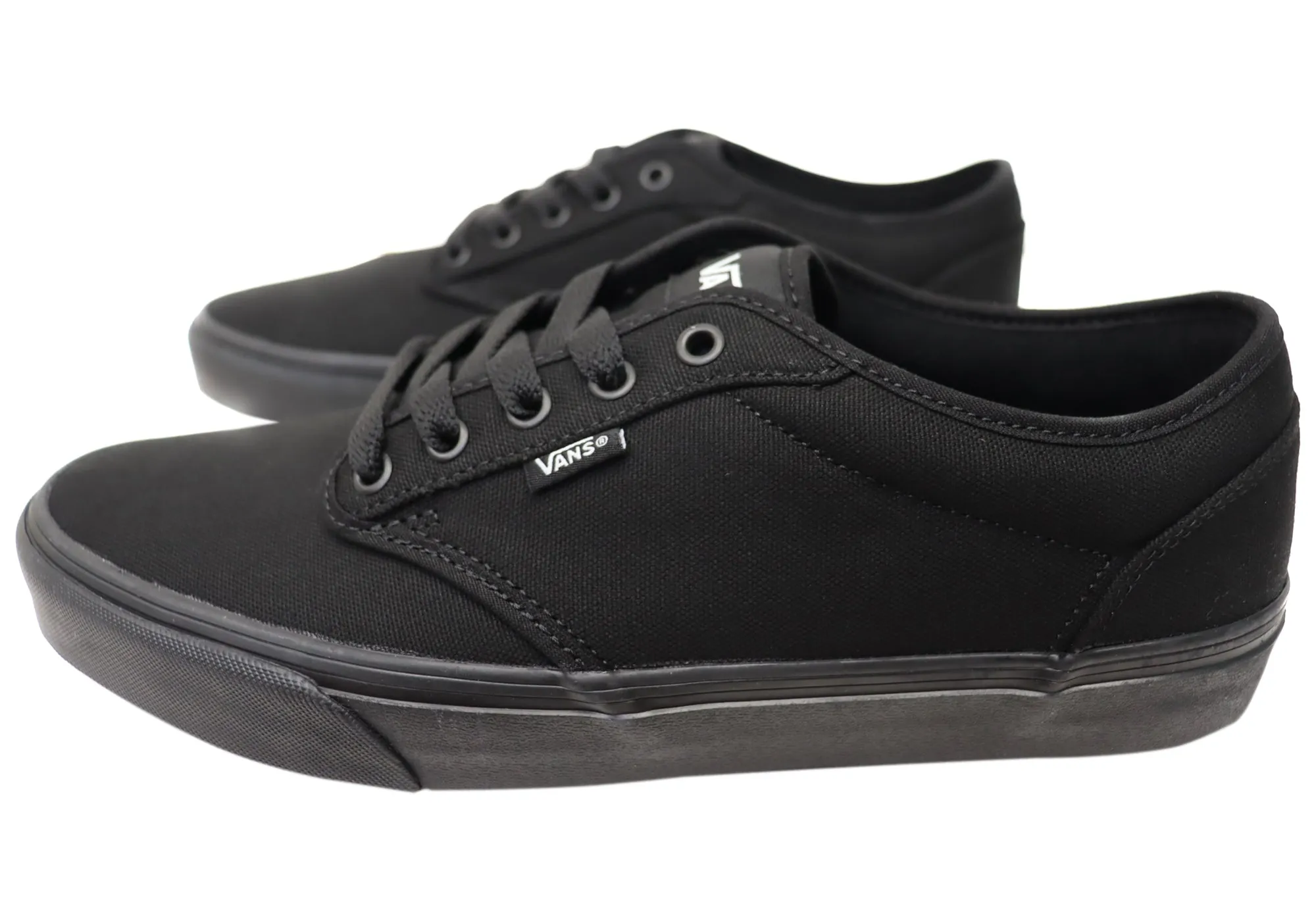 Vans Mens Atwood Canvas Comfortable Lace Up Sneakers