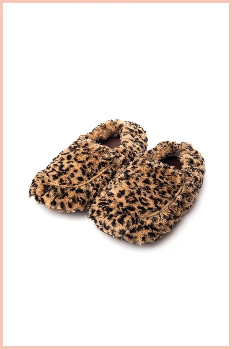 Warmies Slippers | Leopard