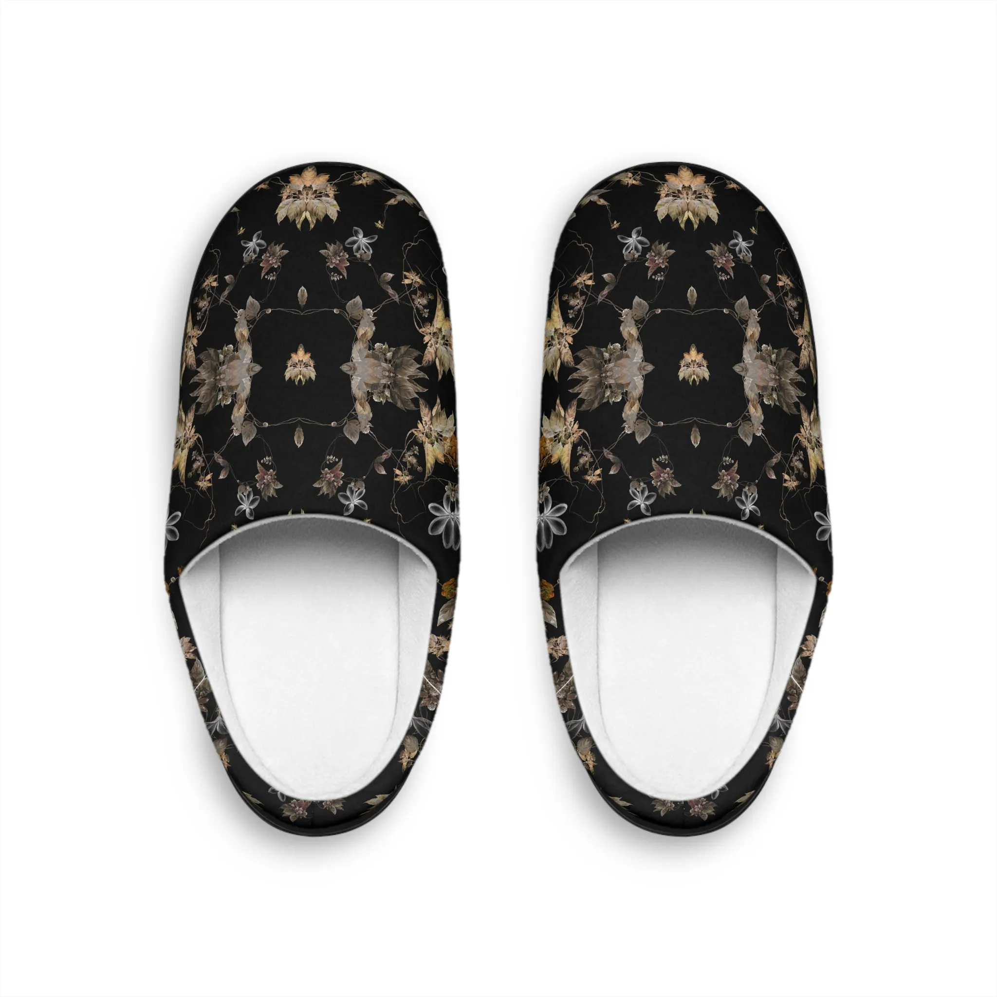 Women's Indoor Slippers - Moonlight Botanicals Collection (Kaleidoscope)