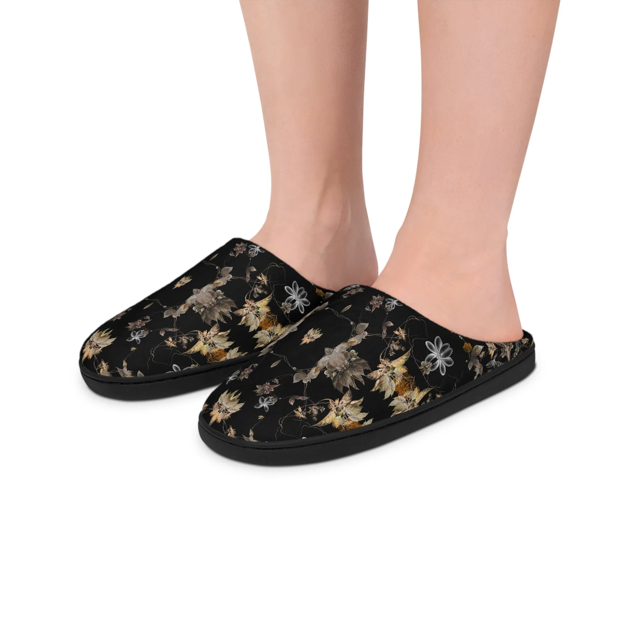 Women's Indoor Slippers - Moonlight Botanicals Collection (Kaleidoscope)