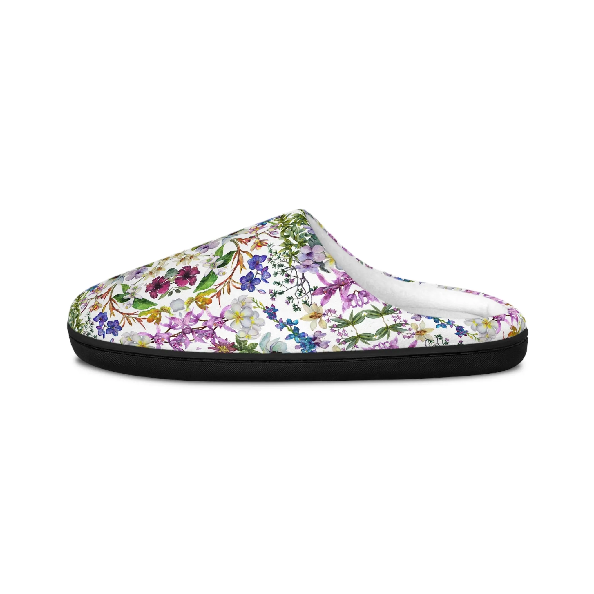 Women's Indoor Slippers - Orchid Light Botanicals Collection (Kaleidoscope)