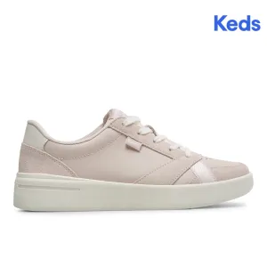 Women's The Court Leather/Suede Sneaker Pink (WH67078)