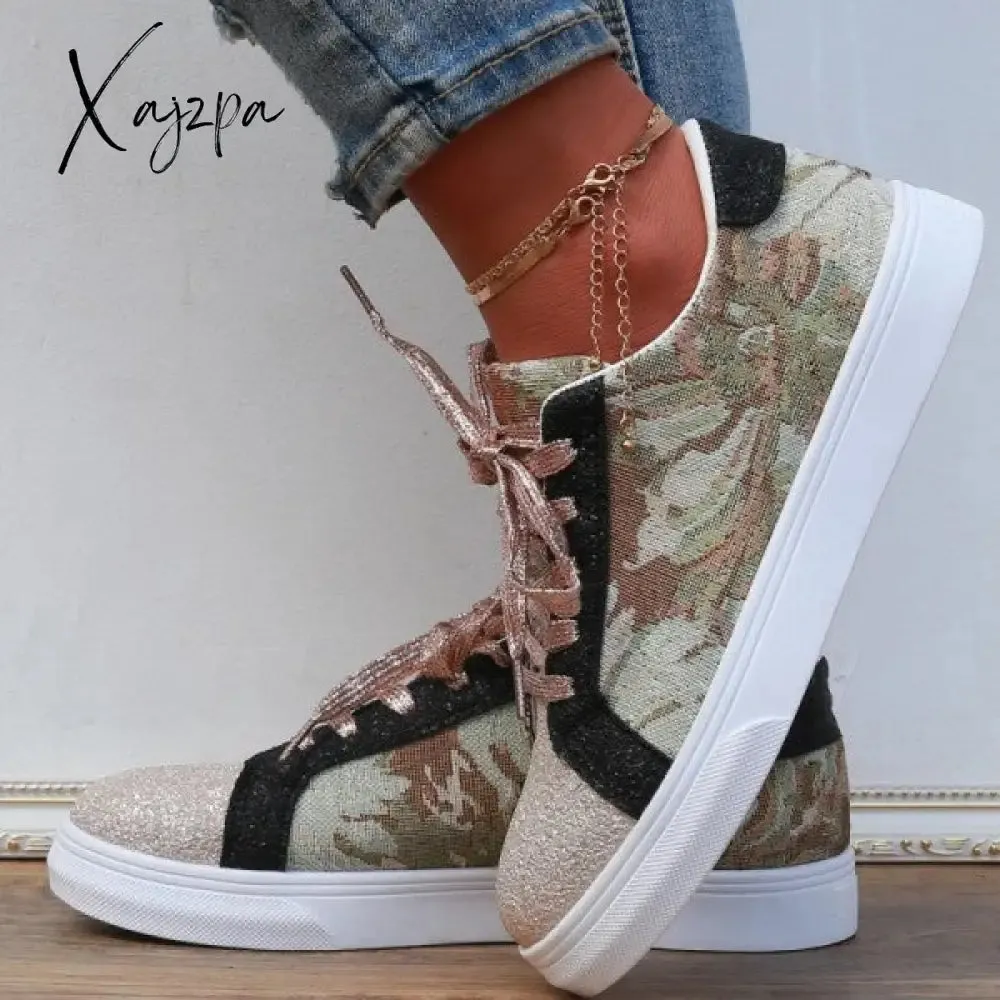 Xajzpa - Rose Gold Casual Sportswear Daily Patchwork Round Comfortable Out Door Shoes